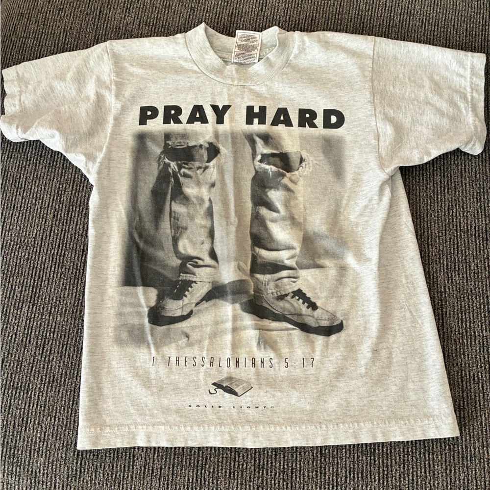 Kid's Pray Hard T-Shirt